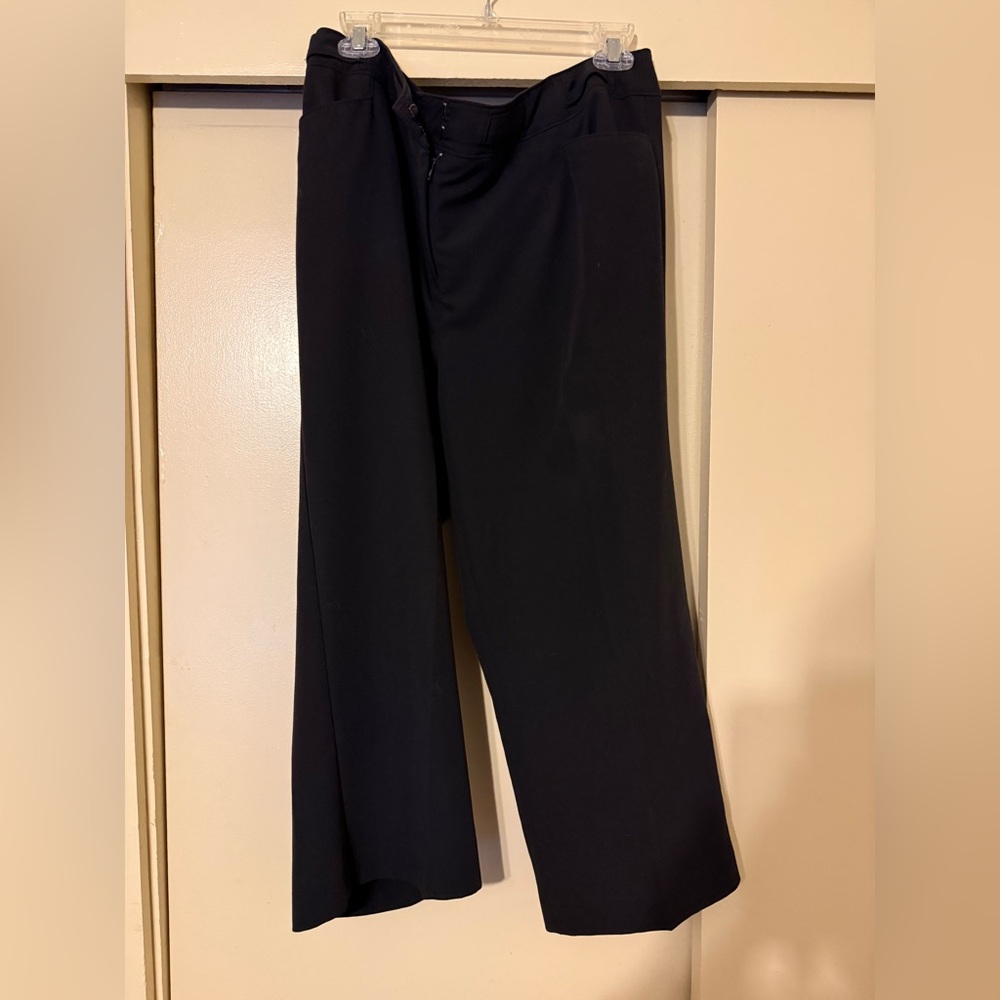 INC International Concepts Black Slacks Womens